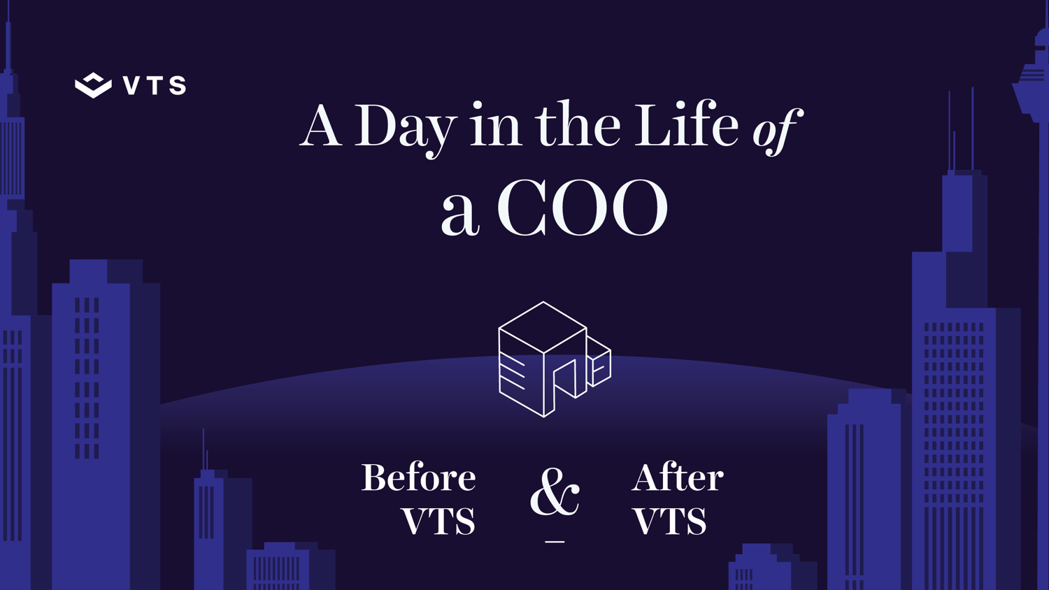 A Day in the Life of a COO Before and After VTS Infographic